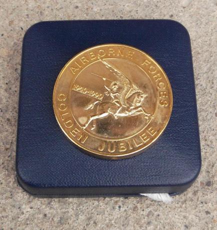 British Army Airborne Forces Commemorative Medal Golden Jubilee