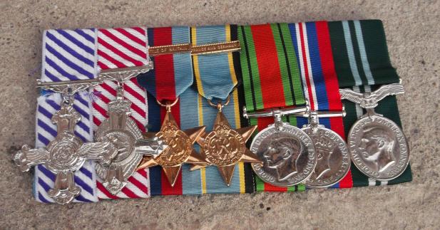 British WW2 RAF Replica Gallantry Medal Set Royal Air Force