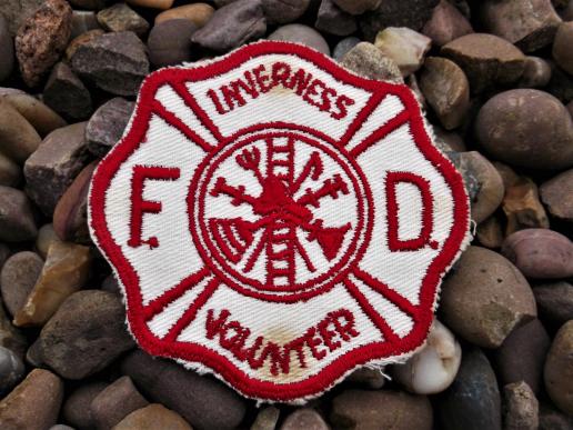 United States Inverness Volunteer Fire Department Patch USA