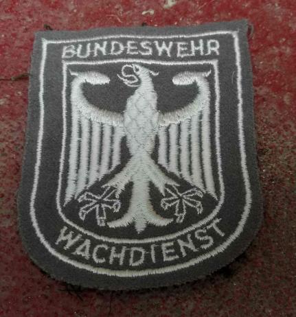 German Federal Army Guards Patch Bundeswehr Wachdienst