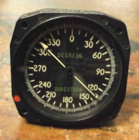 Vintage British Aircraft Simulator Control Panel Training Gauge 