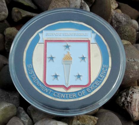 United States Army Combined Arms Support Command US CASCOM Challenge Coin