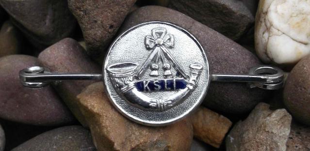 British Army KSLI Veterans Sweetheart Brooch Kings Shropshire Light Infantry