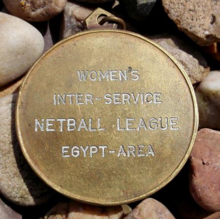 British Armed Forces Womens Sports Medal 1945 to 1946 Egypt