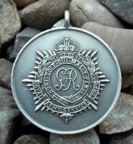 British Army Royal Army Service Corps Sports Medal RASC 1934 GVR