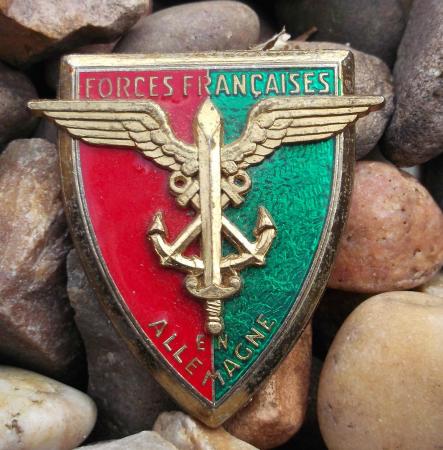 Cold War French Forces in Germany Fob Badge by Delsart G803