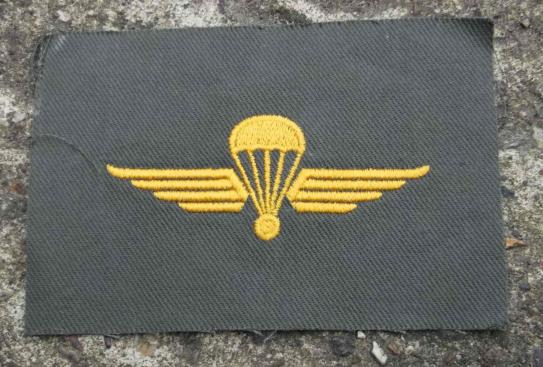 Swiss Paratrooper Qualification Patch Switzerland Para Badge