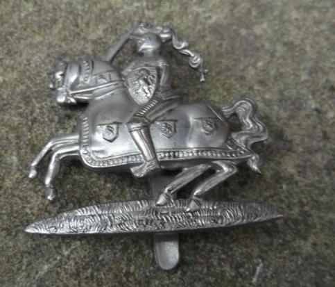 British Army Fife and Forfar Yeomanry (FFY) Cap Badge