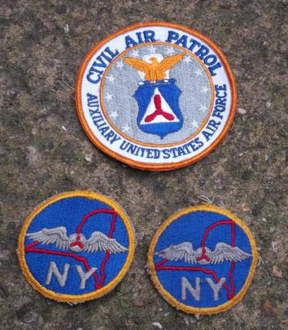 United States Civil Air Patrol Patches New York Auxiliary US Air Force