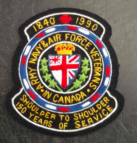 Canada Armed Forces Veterans Blazer Badge Canadian Military 150 Years Reproduction