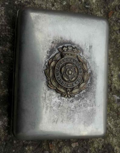 British Army Hampshire Regiment 6th Battalion Cigarette Case