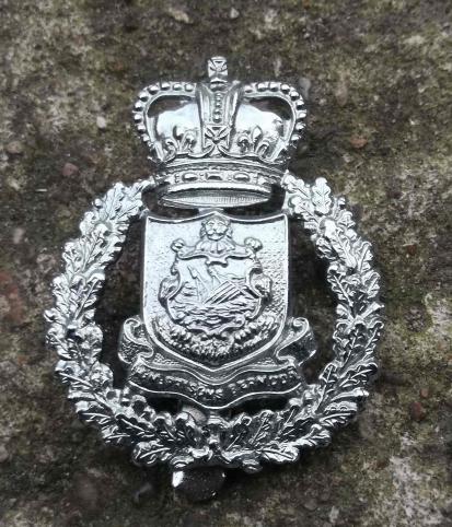 Bermuda HMP Prison Service Cap Badge EIIR