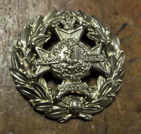 British Army Victorian Sweetheart Brooch Sherwood Foresters Regiment