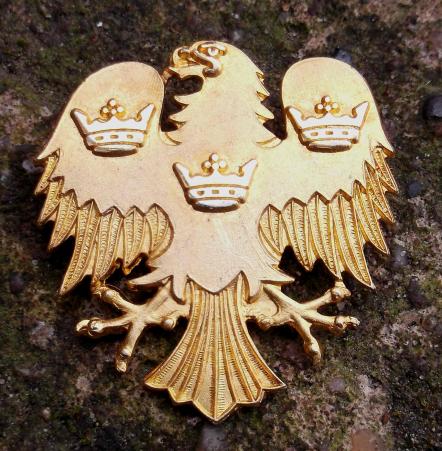 Vintage Barclays Bank Staff Uniform Eagle Pin Badge