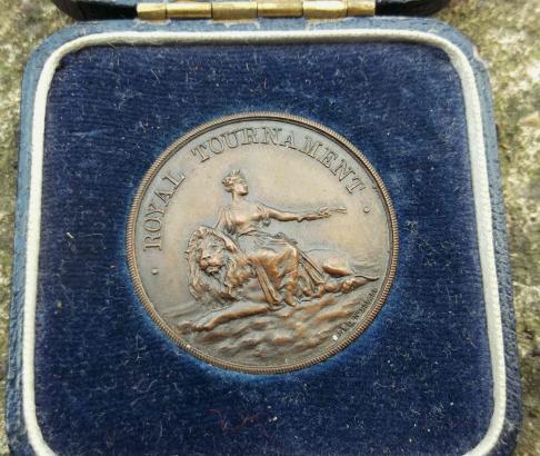 British Royal Tournament Cased Medal 1931 RN Tug of War Royal Navy