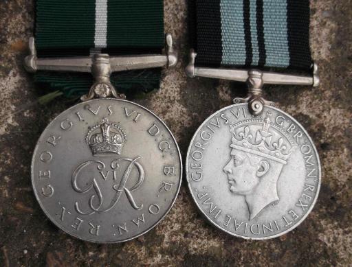 British Empire India Army WW2 Service and Pakistan Independence Medals Unnamed