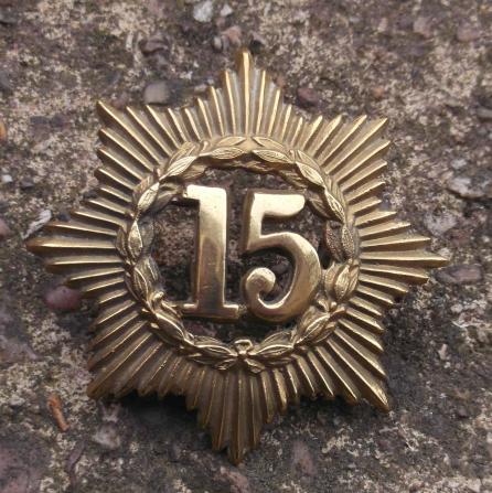 British Army 15th Regiment of Foot Cap Badge East Yorkshire Reproduction