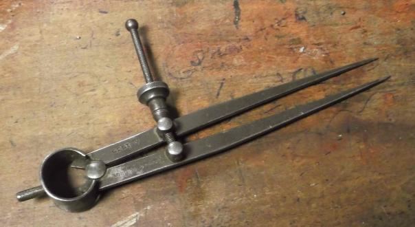 British Army Measuring Caliper WW2 1939 Dated Sheffield