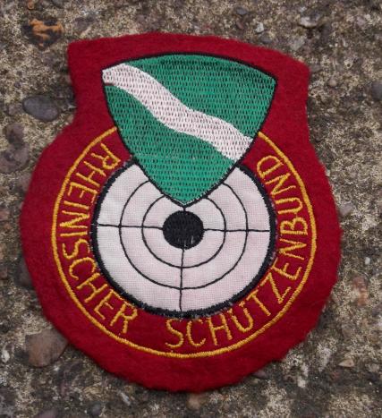 Vintage German Shooting Club Badge Rhineland