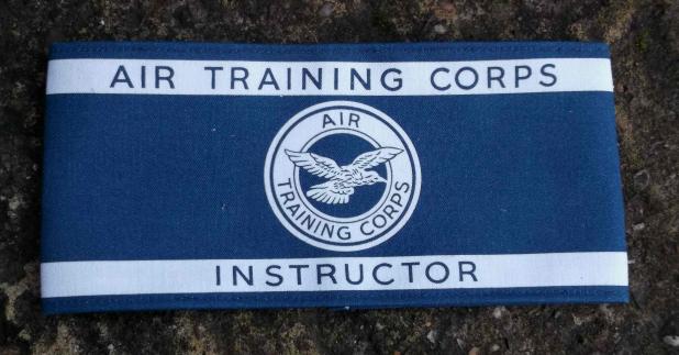 British ATC Instructor Armband Air Training Corps RAF Cadets