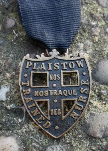 British Trained Nurse Medal Plaistow Hospital London