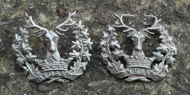 British Army Gordon Highlanders Relic Glengarry Cap Badges