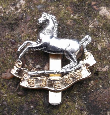 British Army King’s Regiment (Liverpool) Anodised Aluminium Cap Badge