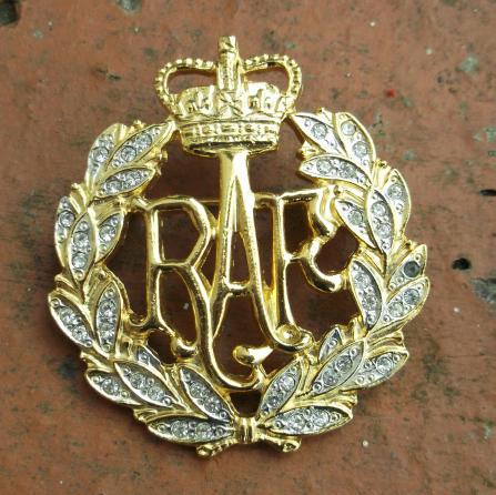 British RAF Sweetheart Brooch Royal Air Force EIIR