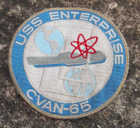 USN CVAN 65 USS Enterprise Vintage Patch United States Navy Big E