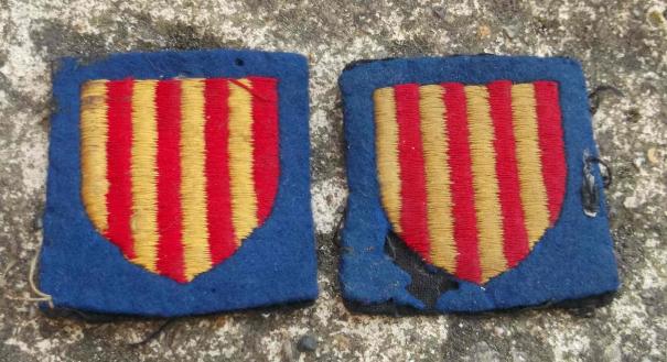 British Army Northumbria District Formation Sign Patches 2nd Pattern