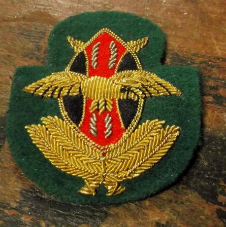 Kenyan Airforce Officers Embroidered Cap Badge Kenya