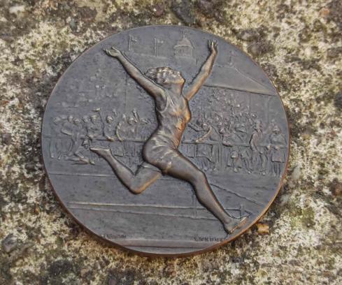 Vintage British Royal Navy WRNS Running Medal Women's Royal Naval Service