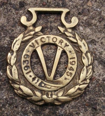 British and Commonwealth Allied Victory WW2 Commemorative Horse Brass 