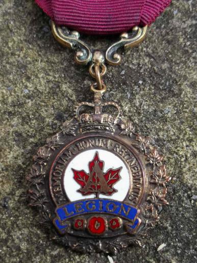 Royal Canadian Legion Medal Past President Named Canada Amy Joyce 