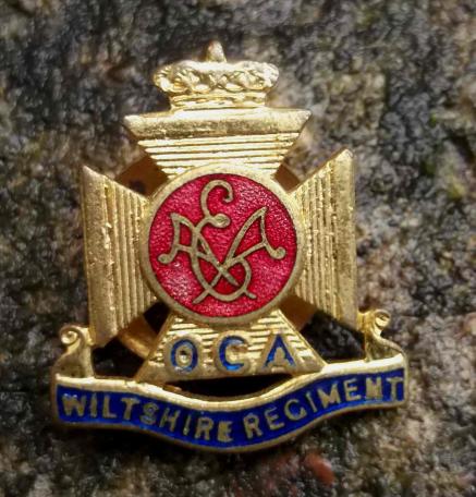 British Army Wiltshire Regiment OCA Old Comrades Association Lapel Badge