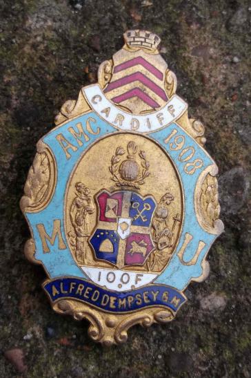 Vintage Cardiff Independent Order of Foresters Badge IOFF Wales