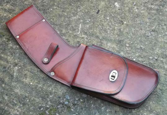 Old Leather Works Equipment Belt Sheath or Scabbard 