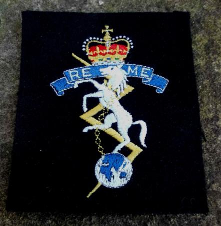 British Army Royal Electrical & Mechanical Engineers Veterans Blazer Badge REME