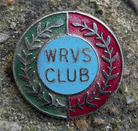 Vintage British Women's Royal Voluntary Service Club Badge WRVS