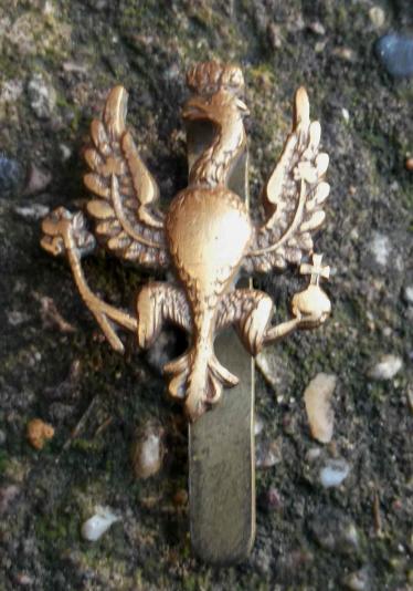 British Army 14th/20th King's Hussars Cap Badge Firmin London