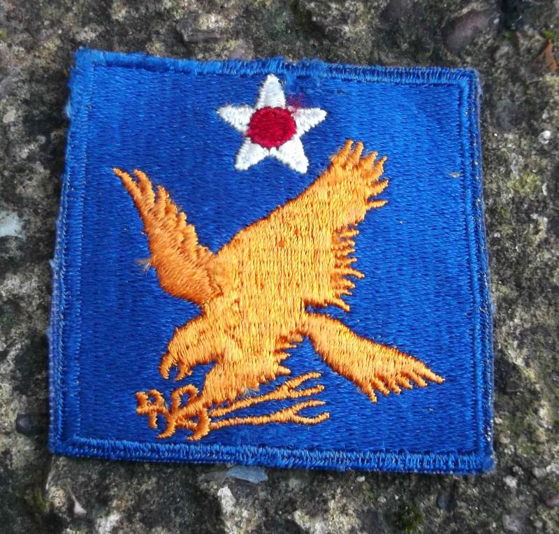 USAAF 2nd Air Force Patch United States Army Air Force WW2