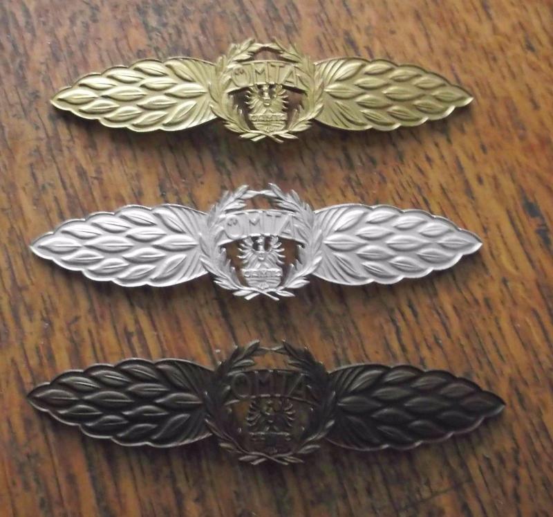 Vintage 3 x ÖAMTC Austrian Automobile Motorcycle and Touring Club Pin Badge Set