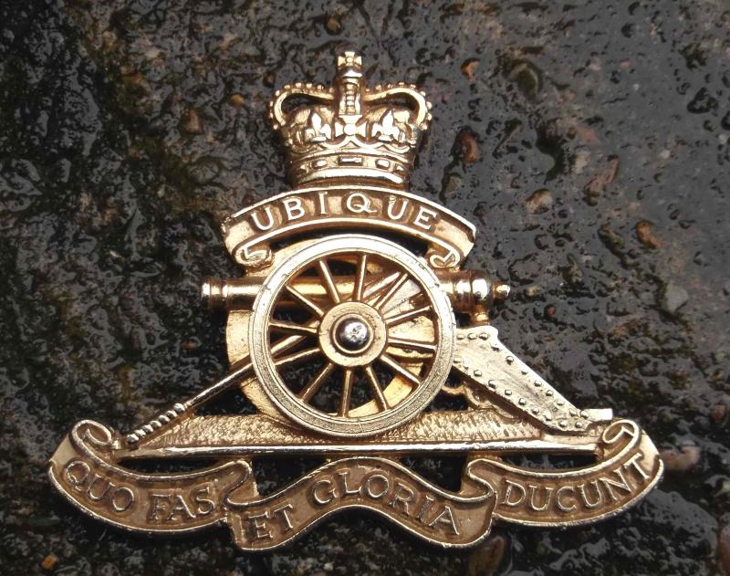 British Army Pouch Badge Royal Regiment of Artillery