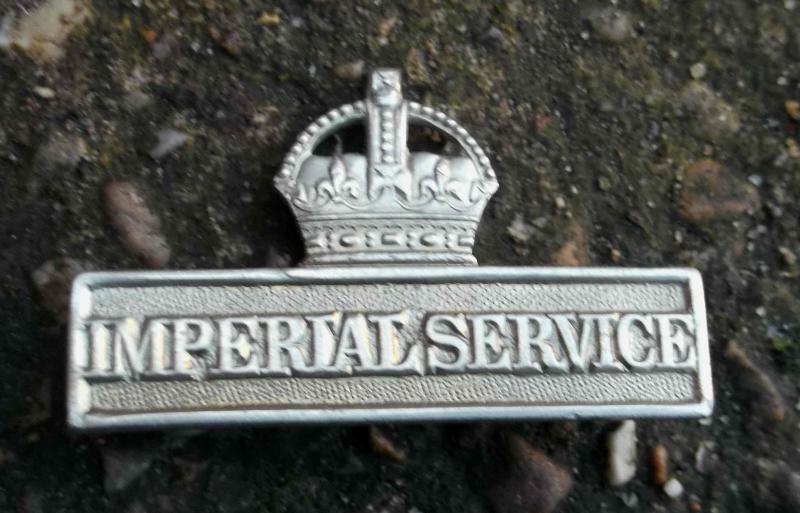 British Army Territorial Force WW1 Imperial Service Badge