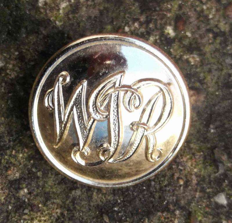 West Indies Regiment Anodised Staybrite Button WIR