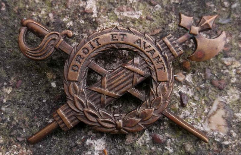 USA Old United States Army Inspector General Collar Badge