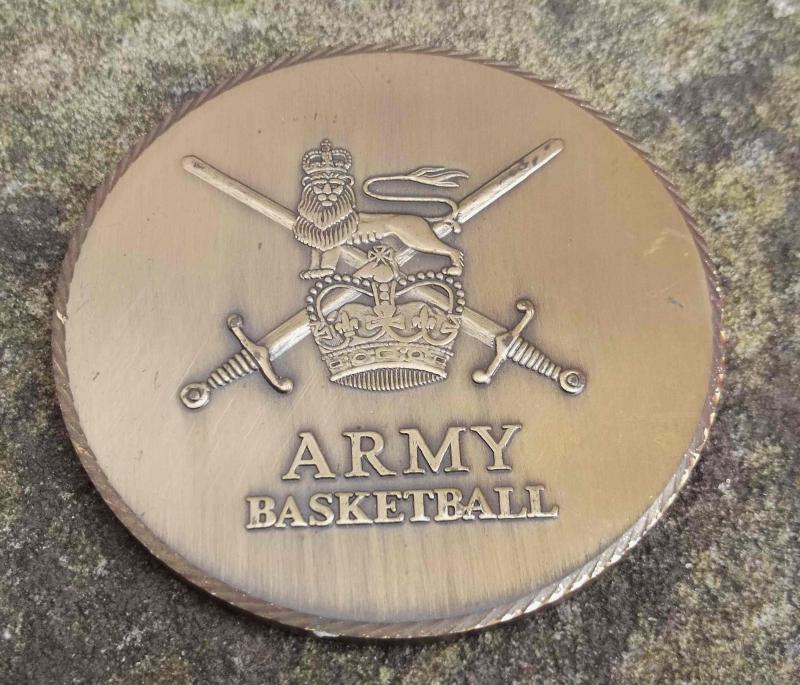 British Army Sports Medal Basketball Unnamed EIIR