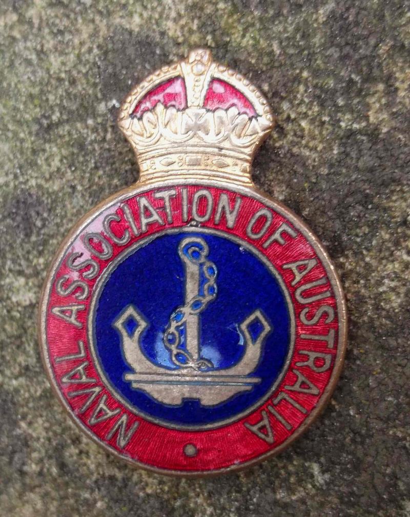 Naval Association of Australia Numbered Badge Royal Australian Navy