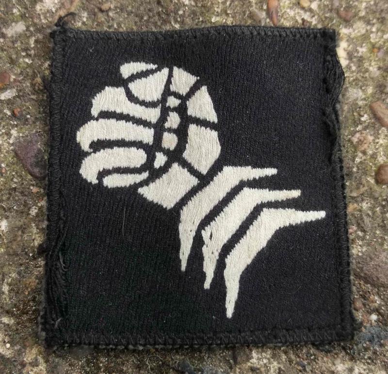 British Army 6th Armoured Division Formation Sign Cloth Patch WW2