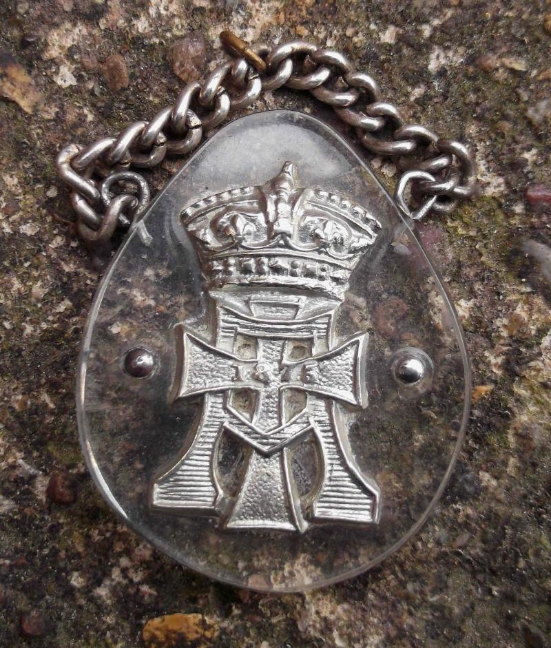 British Army Green Howards Sweetheart Badge Pendant